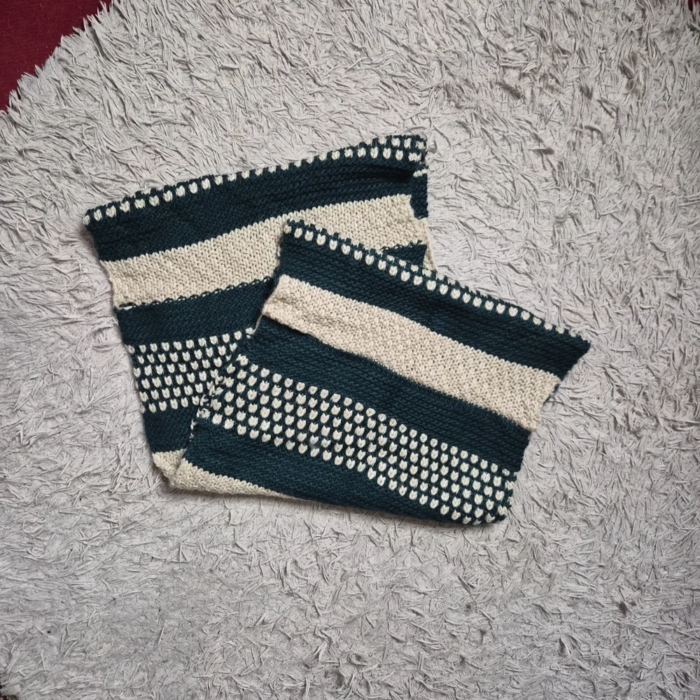 Knit Infinity Scarf Fall Winter Boho Indie Preppy School College ✨️💫